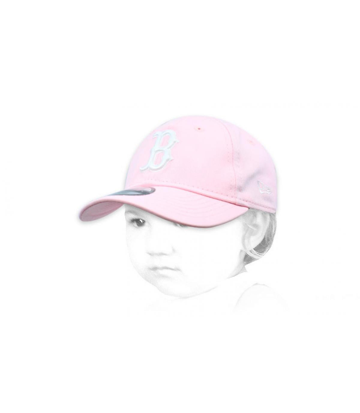 Berretta B rosa Baby League Ess Boston 9Forty pink